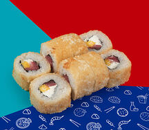 Темпура тунец манго