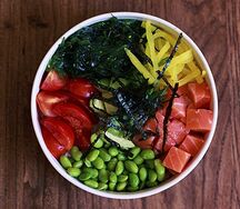 Поке с лососем