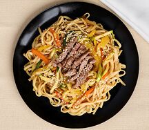 Удон с говядиной