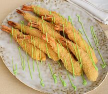 Креветки Темпура