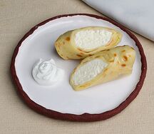 Блинчик с творогом