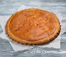 Пирог с ветчиной и сыром
