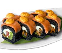 Черная мамба запеченный ролл 