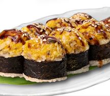 Запечённая Фила с угрём