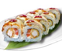 Унаги-эби темпура холодный ролл