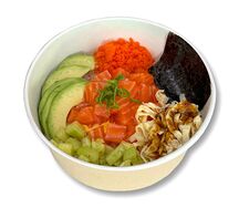 Поке с лососем