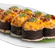 Запеченный ролл Фудзи 