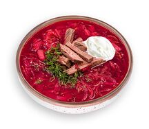 Борщ по-домашнему