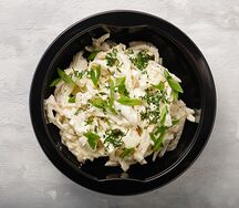 Салат с кальмаром и яйцом 150гр