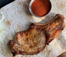 Шашлык из cвинoй шейки