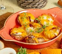 Шампиньоны с сыром