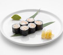 Маки с креветкой