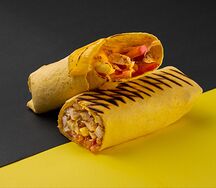 Шаурма Сырная со свининой