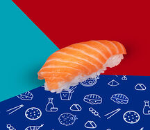 Холодные суши Лосось