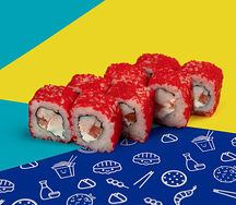 Ролл с креветкой