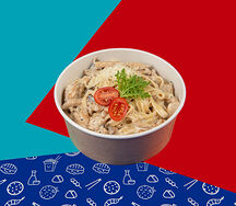 Феттуччине с курицей