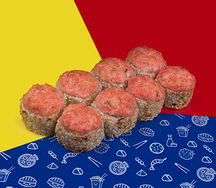 Запеченный с креветкой