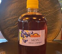 Морс черная смородина