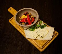 Печеные овощи с сыром Чанах