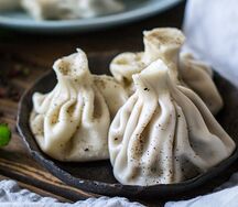 Калакури с бараниной, говядиной и сванскими специями