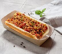 Хот-дог с рваной свининой