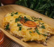 Куриное филе под сыром