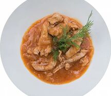 Гуляш из свинины