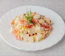 Восторг с копченной курицей 