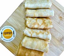 Замороженные блинчики с мясом