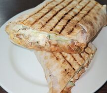 Шаурма вегетарианская