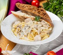 Паста с куриной грудкой