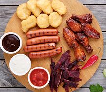 Мясная тарелка
