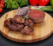 Шашлык из говяжьей мякоти