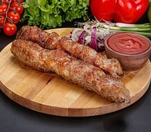 Люля-кебаб из свинины
