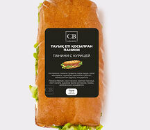 Панини с курицей копченой