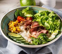 Боул с ростбифом