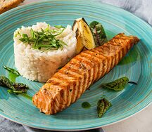 Стейк из семги