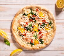 Сливочный лосось со шпинатом