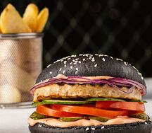 Black Chicken Burger
