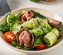 Салат с ростбифом