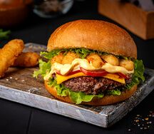 Сырный бургер