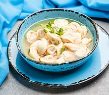 Пельмени с индейкой