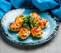 Жульен с курицей и грибами