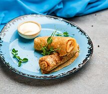 Блинчики с мясом