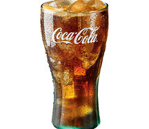Coca-Cola в стакане малая