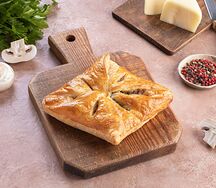 Пеновани со шпинатом и грибами