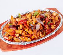 Курица на жаровне