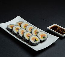 Кимпаб с креветками