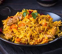 Плов куриный халяль