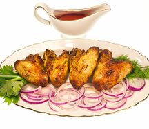 Шашлык из куриных крылышек